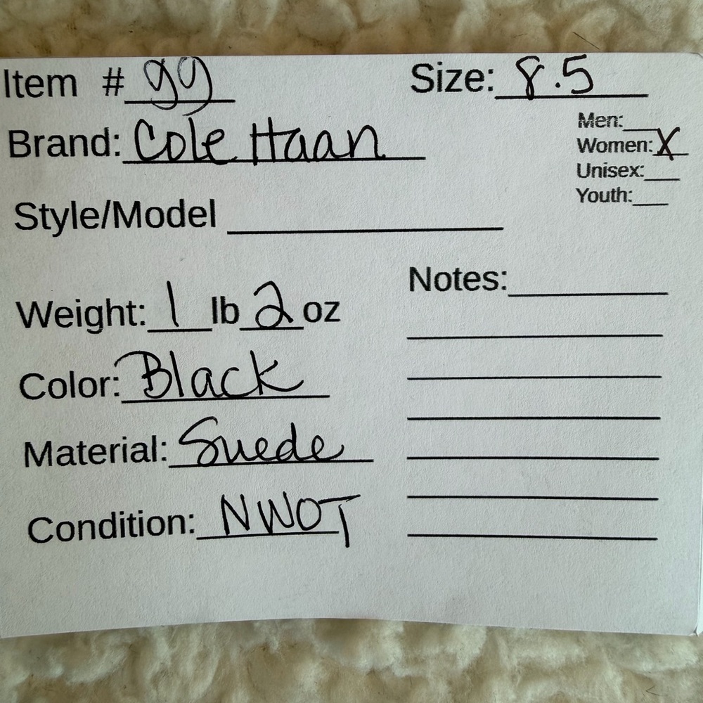 Cole Haan Grand Series Black Suede Bit Loafers Size 8.5 Comfort women’s - Picture 9 of 9